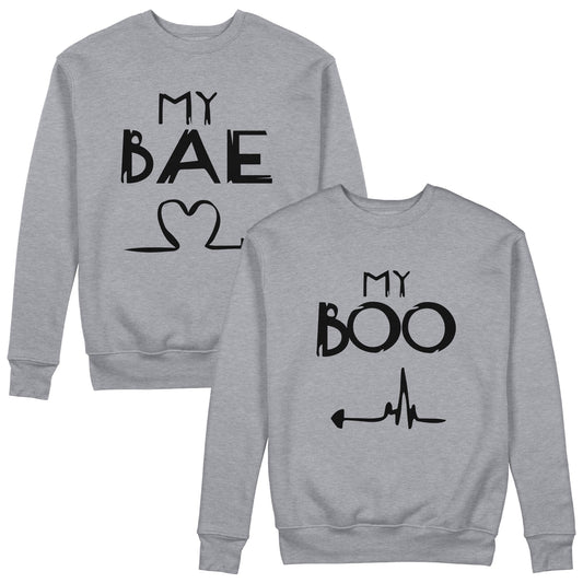 Bae And Boo Couple Sweatshirts - Sixth Degree Clothing