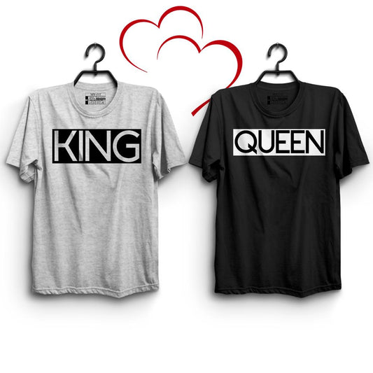 King Bar & Queen Bar Couple T-Shirts