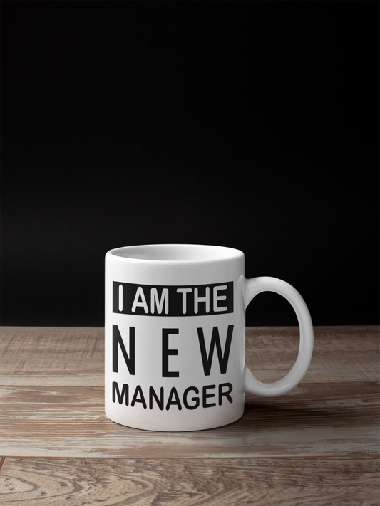 New Manager White Mug
