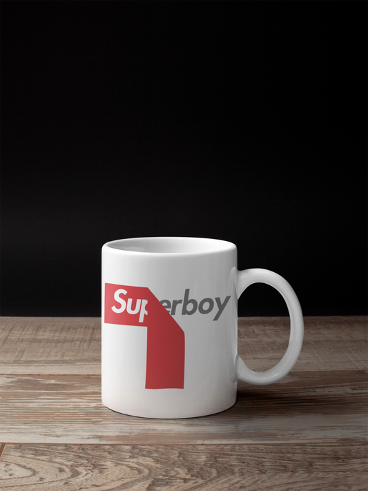 Superboy White Mug