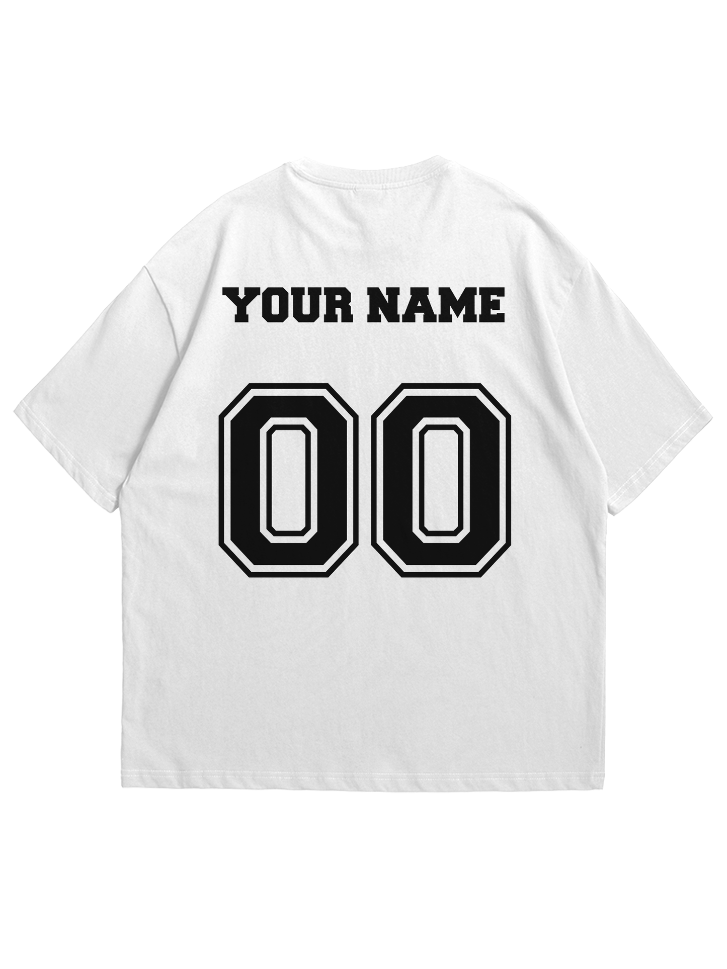 Personalized Name & Number Back Style