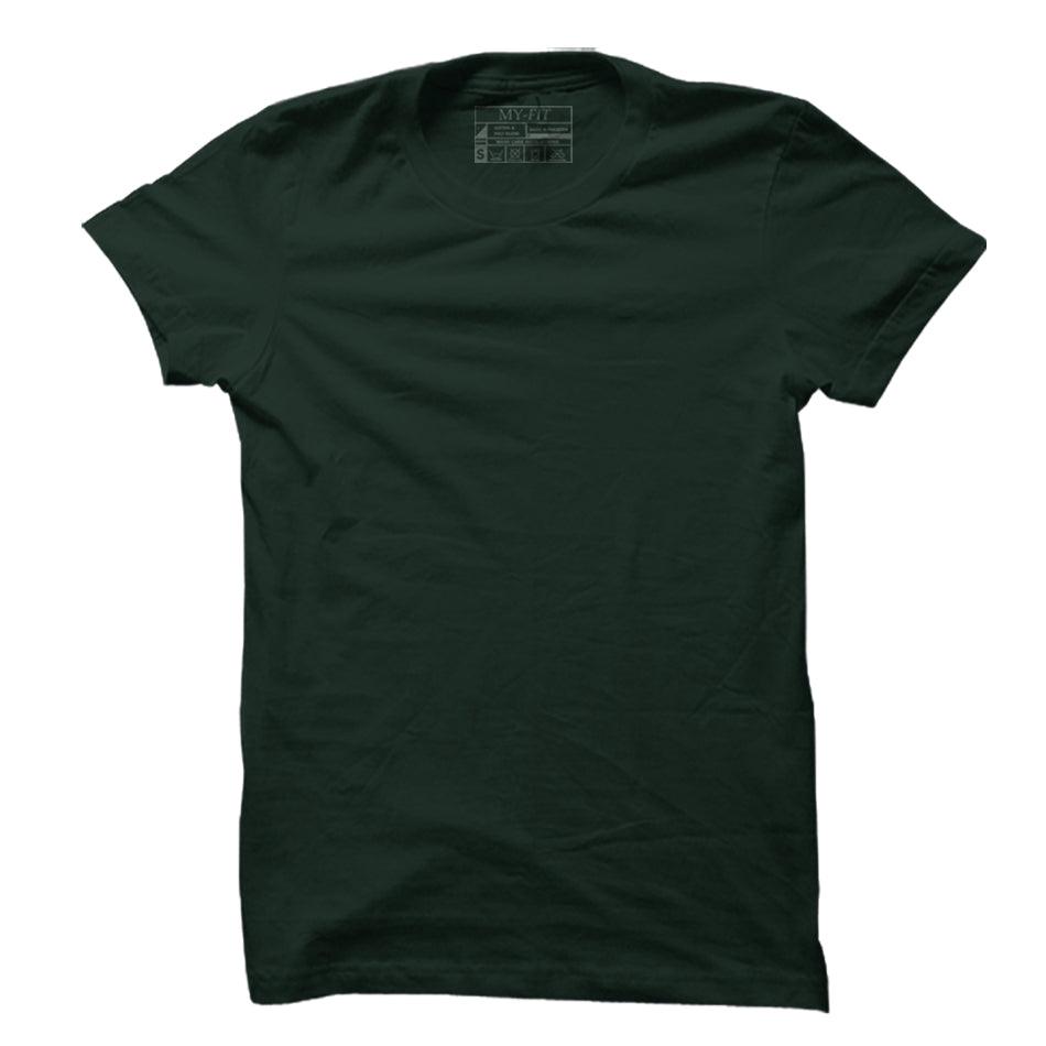 Elasticised Hem Tee - Army Green main image 1