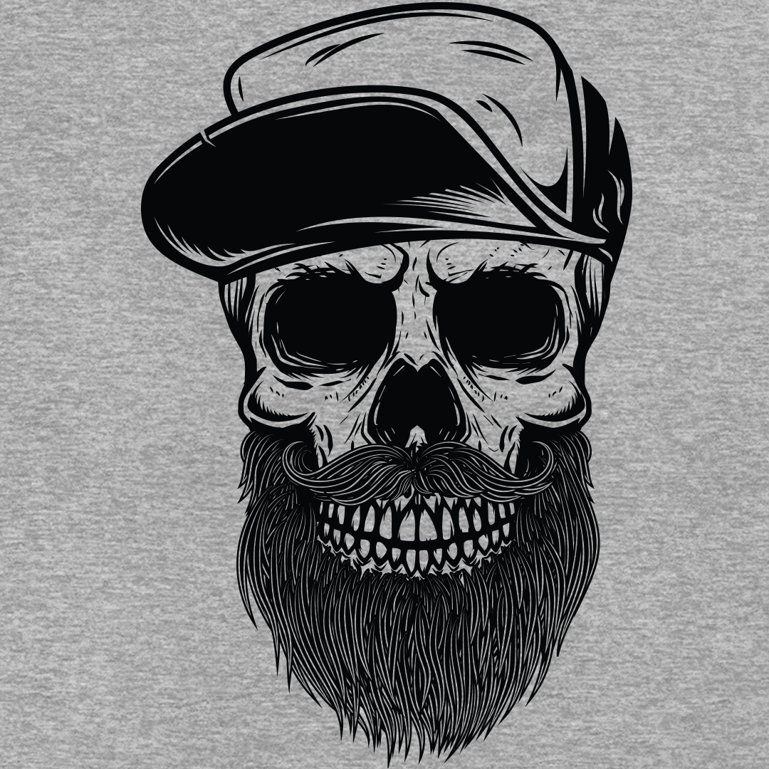 Bearded Skull - Sixth Degree Clothing