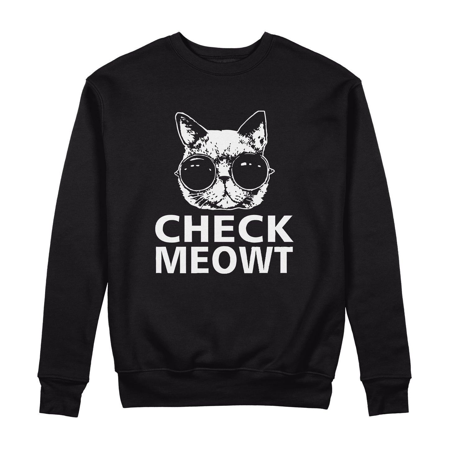 Check Meowt Sweatshirt - Sixth Degree Clothing