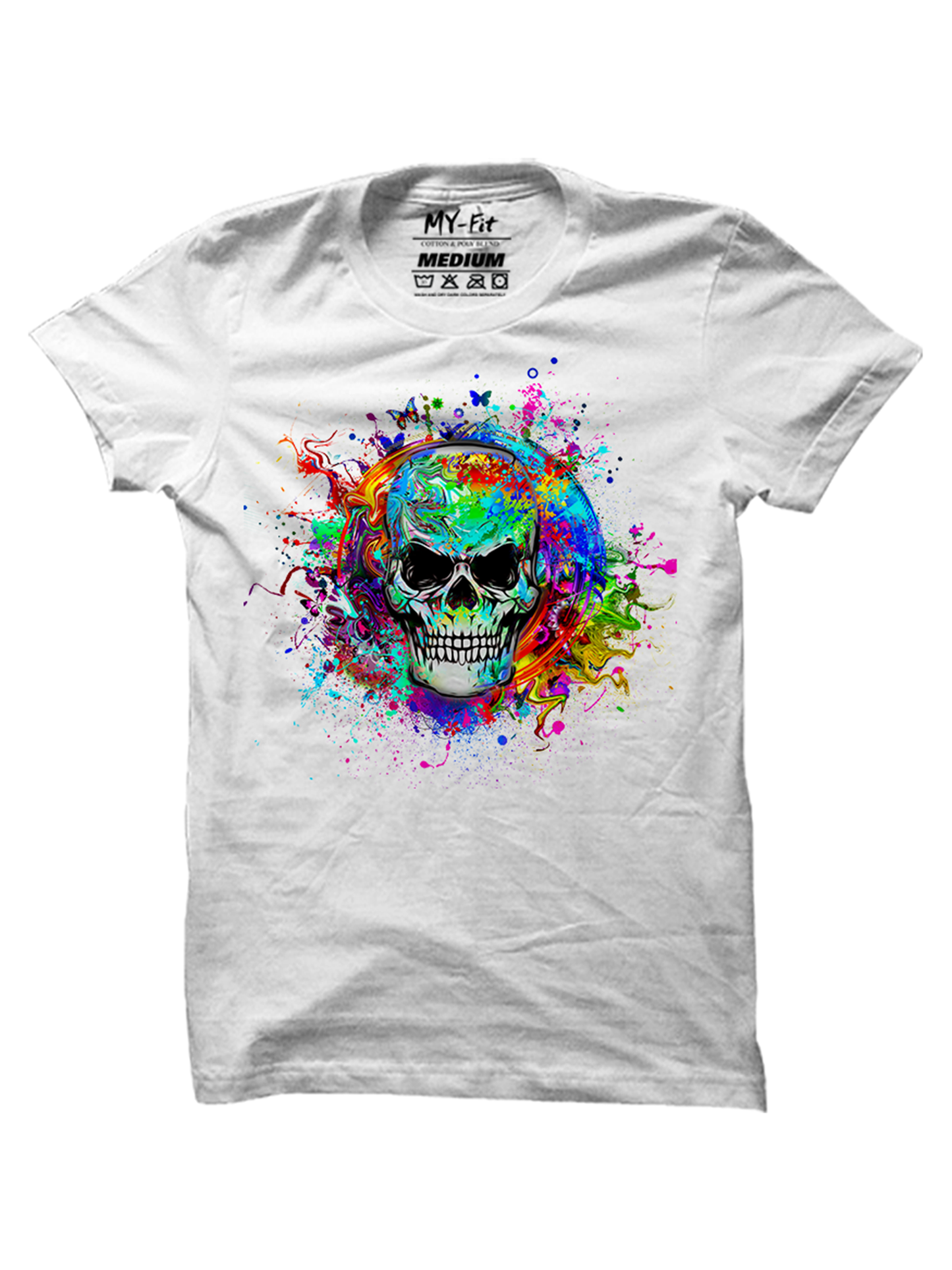 Colorful Skull - Sixth Degree Clothing