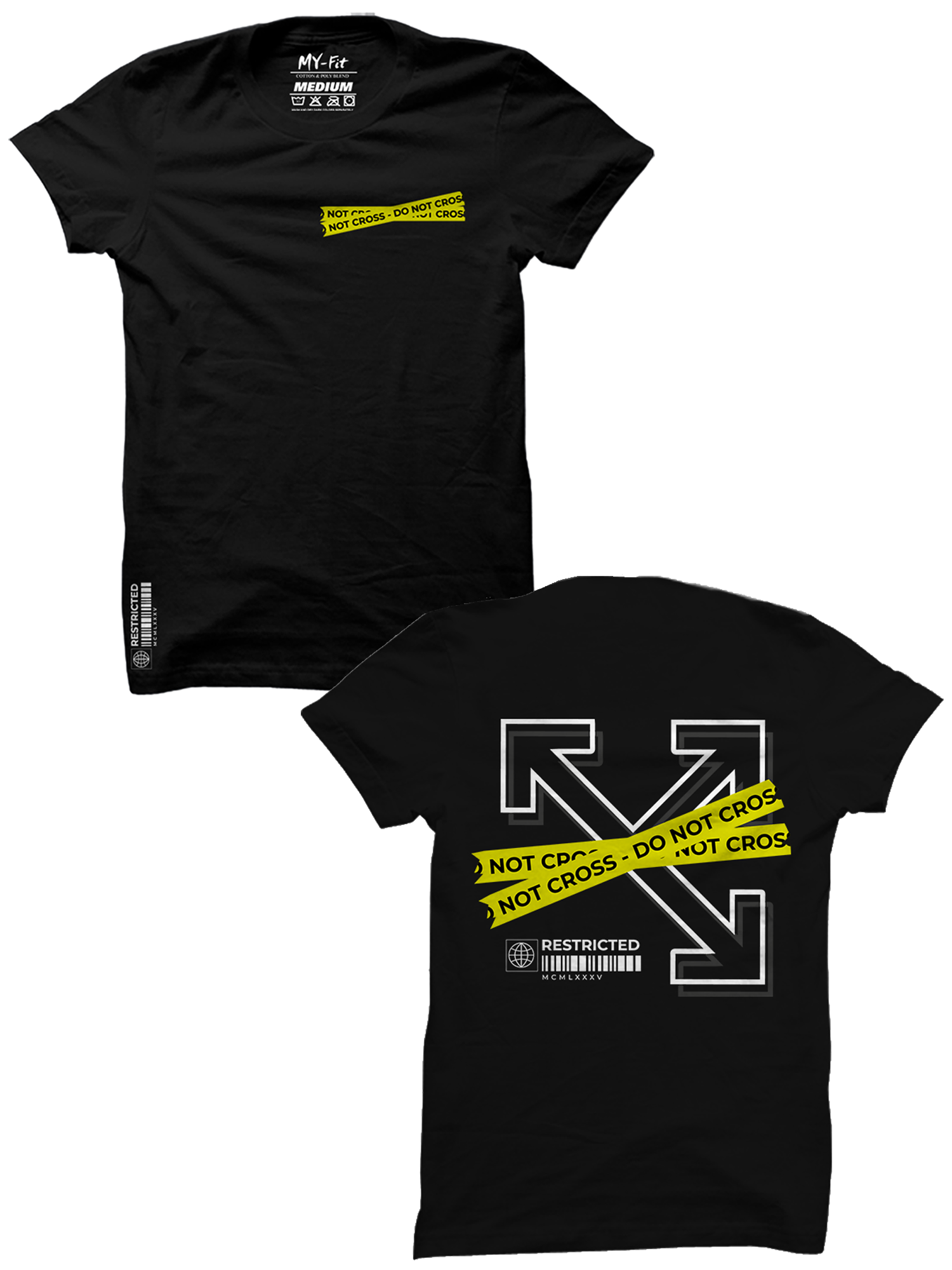 Off white t sales shirt do not cross