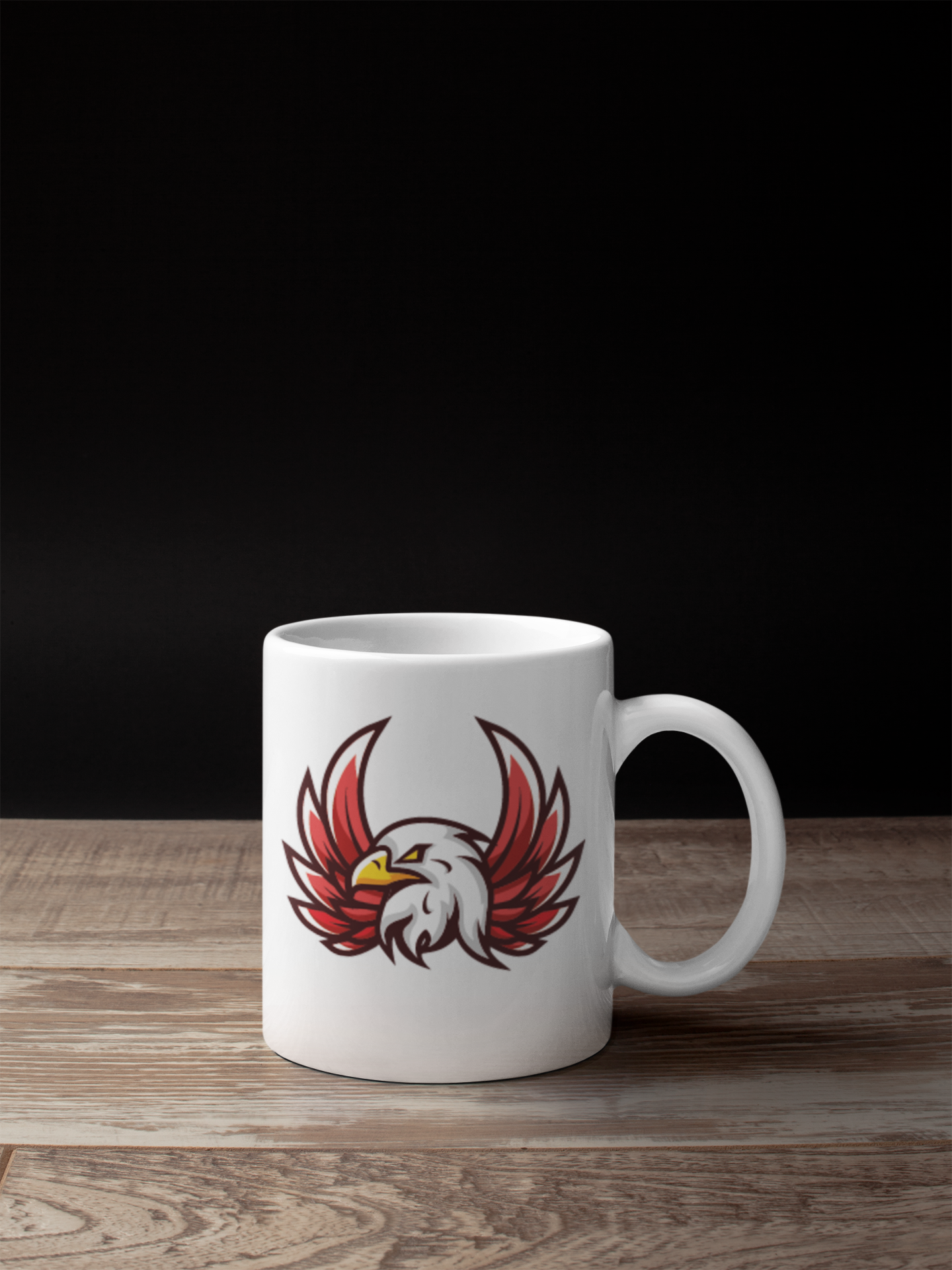 Eagle White Mug - Sixth Degree Clothing