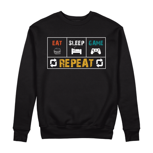 Eat Sleep Game Repeat Boxes - Sixth Degree Clothing