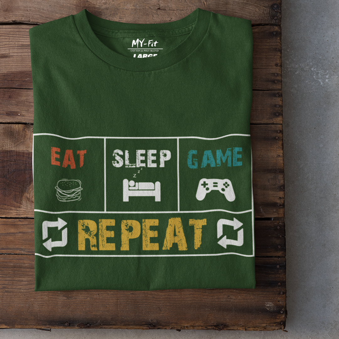 Eat Sleep Game Repeat Boxes - Sixth Degree Clothing