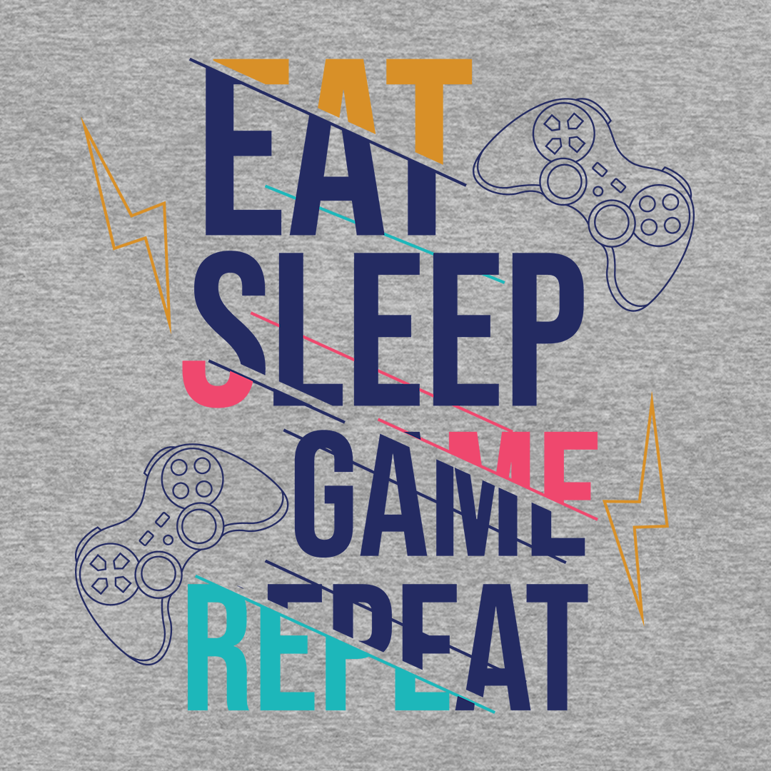 Eat Sleep Game Repeat - Sixth Degree Clothing