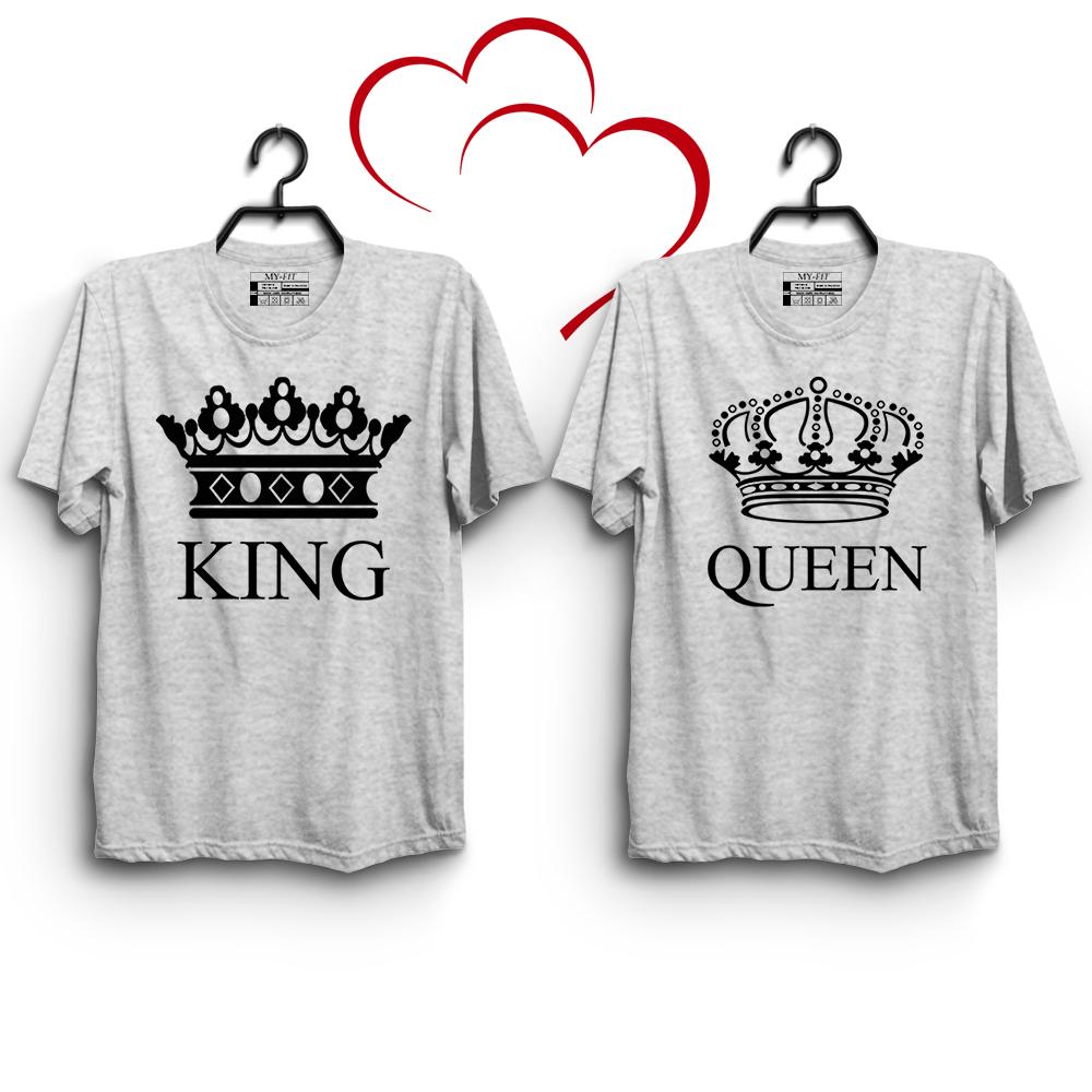 King & Queen Couple T-Shirts