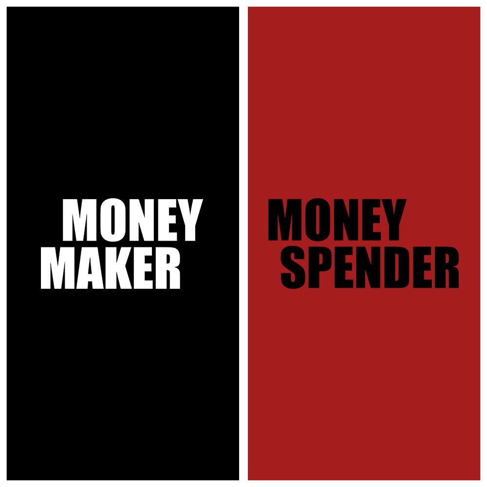 تي شيرت Money Maker &amp; Money Spender