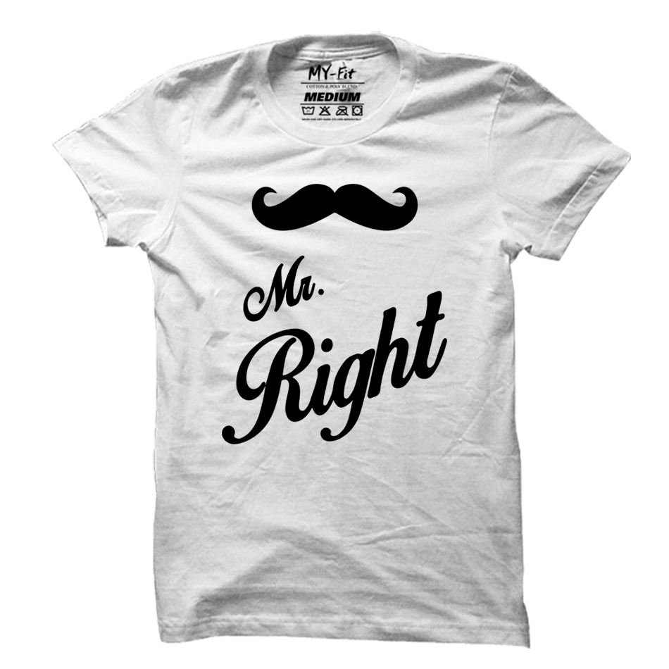 Mr Right Mustache