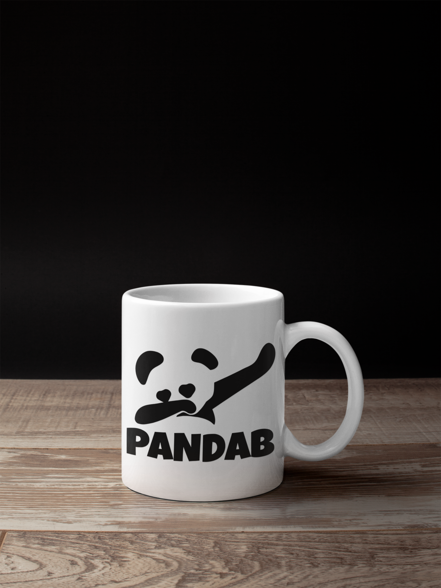 Pandab White Mug