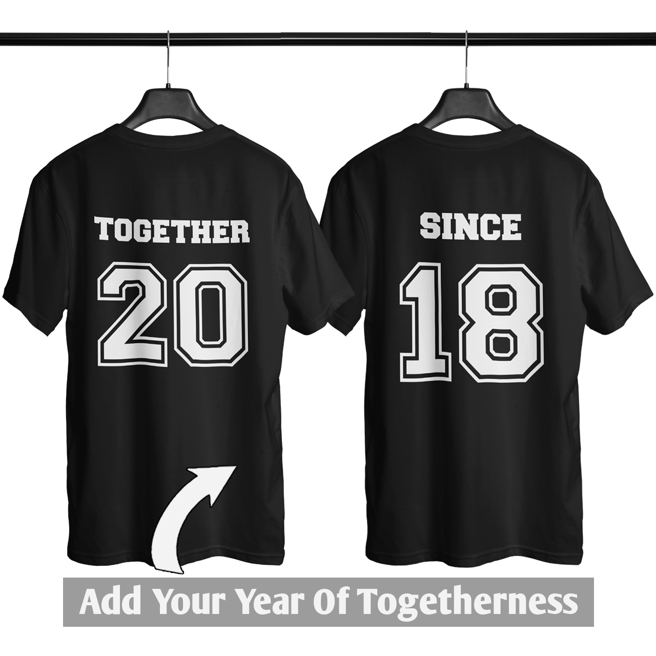 Together And Since Couple T Shirts Sixth Degree Clothing 